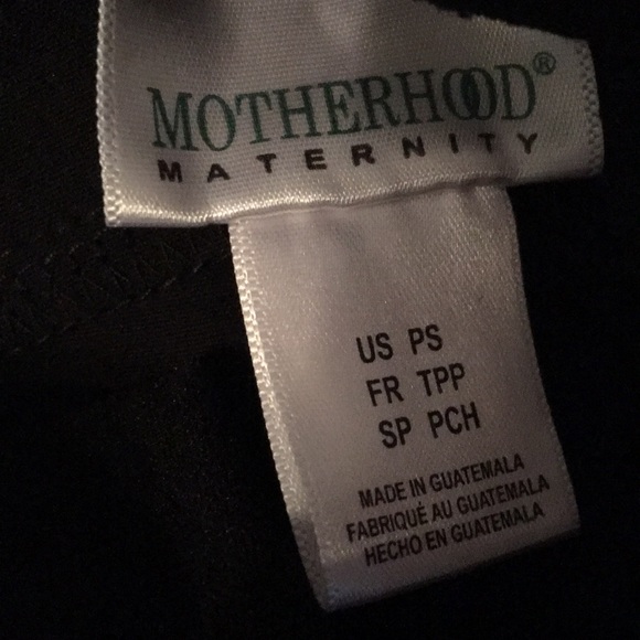 Motherhood Maternity black dress pants size small - Picture 2 of 2